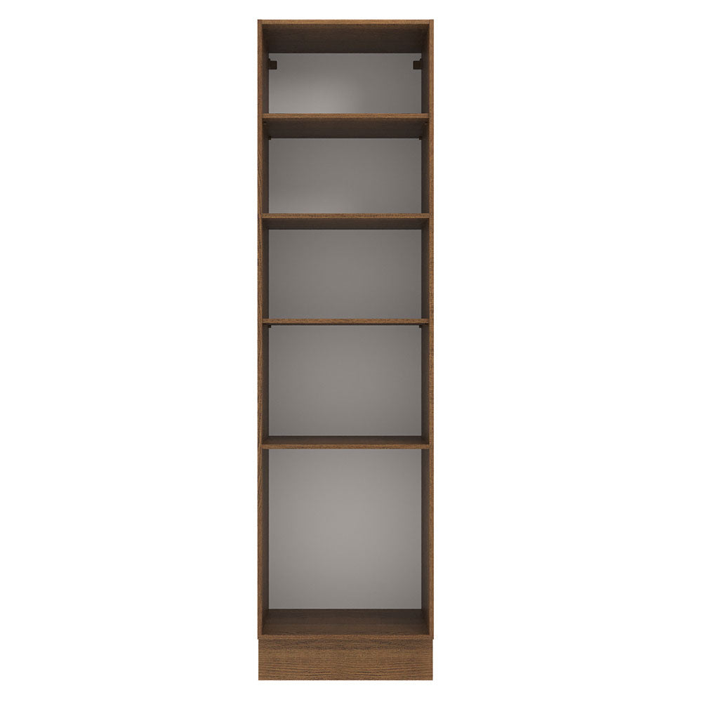 Despensero 60 cm 3 Puertas Marrón/Negro Agata Madesa