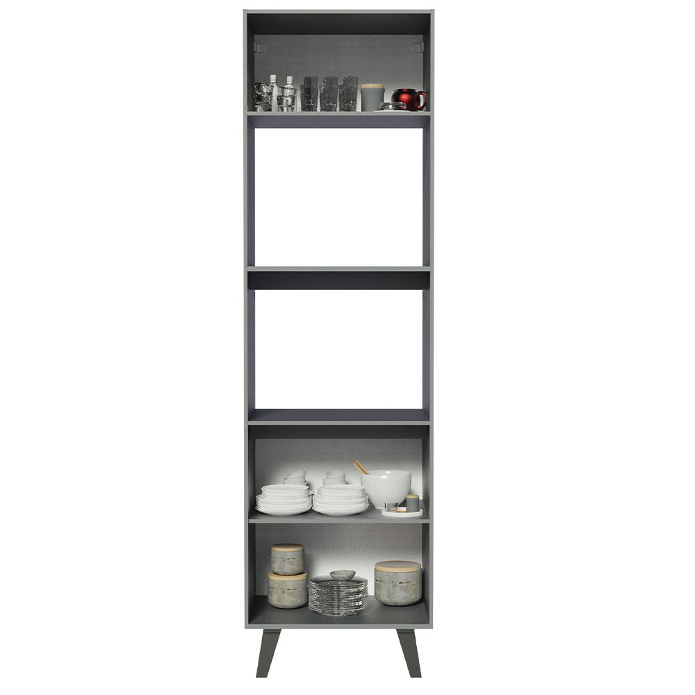 Mueble de cocina para Horno/ Microondas 60 cm Sin cajones Nice Gris