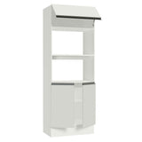 Mueble de Cocina para Horno Para 2 Hornos 100% MDF Blanco Smart Madesa