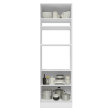 Mueble para Horno/Microondas 70 cm 3 Puetas Blanco/Gris Lux Madesa