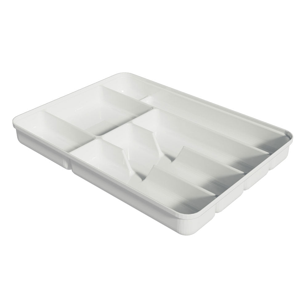 Organizador de Cubiertos para Bajo Mesada Cocina Blanco Madesa