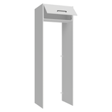 Mueble para empotrar Heladera 73 cm 1 Puerta Abatible Blanco Agata Madesa
