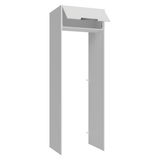 Mueble para empotrar Heladera 73 cm 1 Puerta Abatible Blanco Stella Madesa