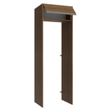Mueble para empotrar Heladera 73 cm 1 Puerta Abatible Marrón Glamy Madesa