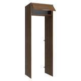 Mueble para empotrar Heladera 73 cm 1 Puerta Abatible Marrón Stella Madesa