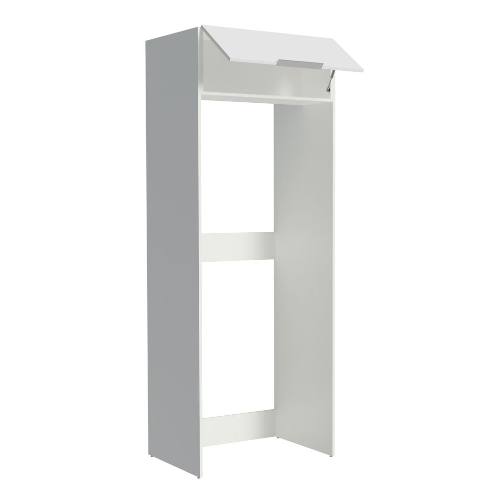 Mueble para Empotrar Heladera 1 Puerta Abatible Blanco Stella Madesa