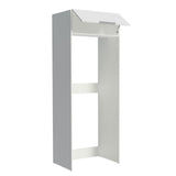 Mueble para Empotrar Heladera 1 Puerta Abatible Blanco Stella Madesa