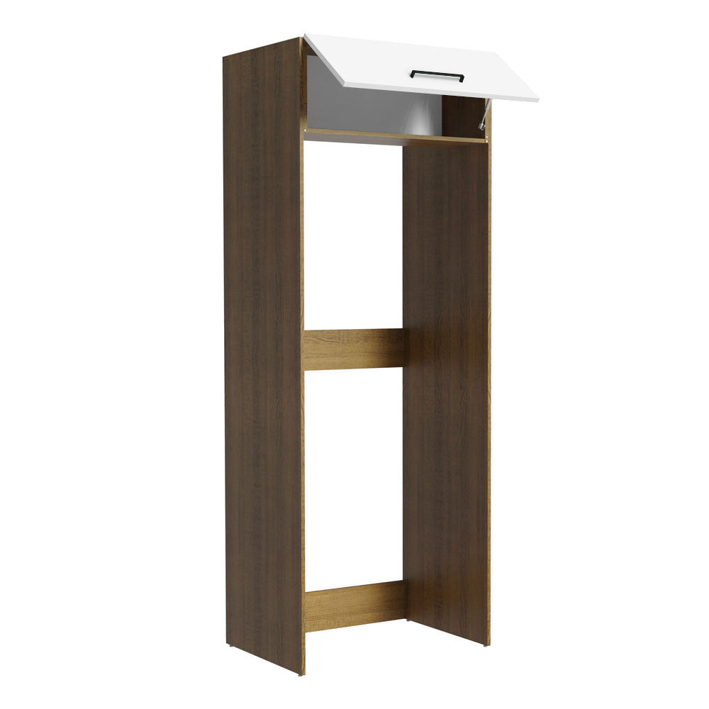 Mueble para empotrar Heladera Madesa Agata Puerta Rebatible