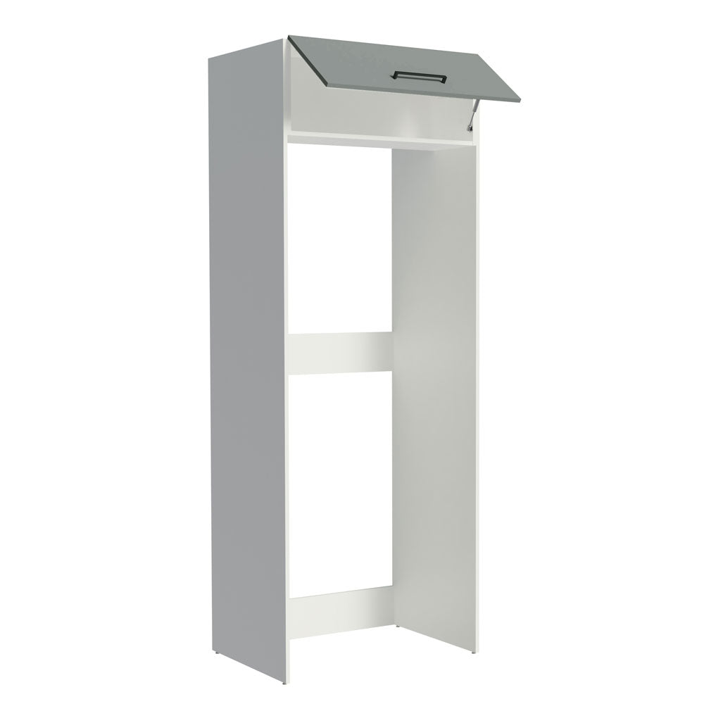 Mueble para empotrar Heladera Madesa Agata Puerta Rebatible