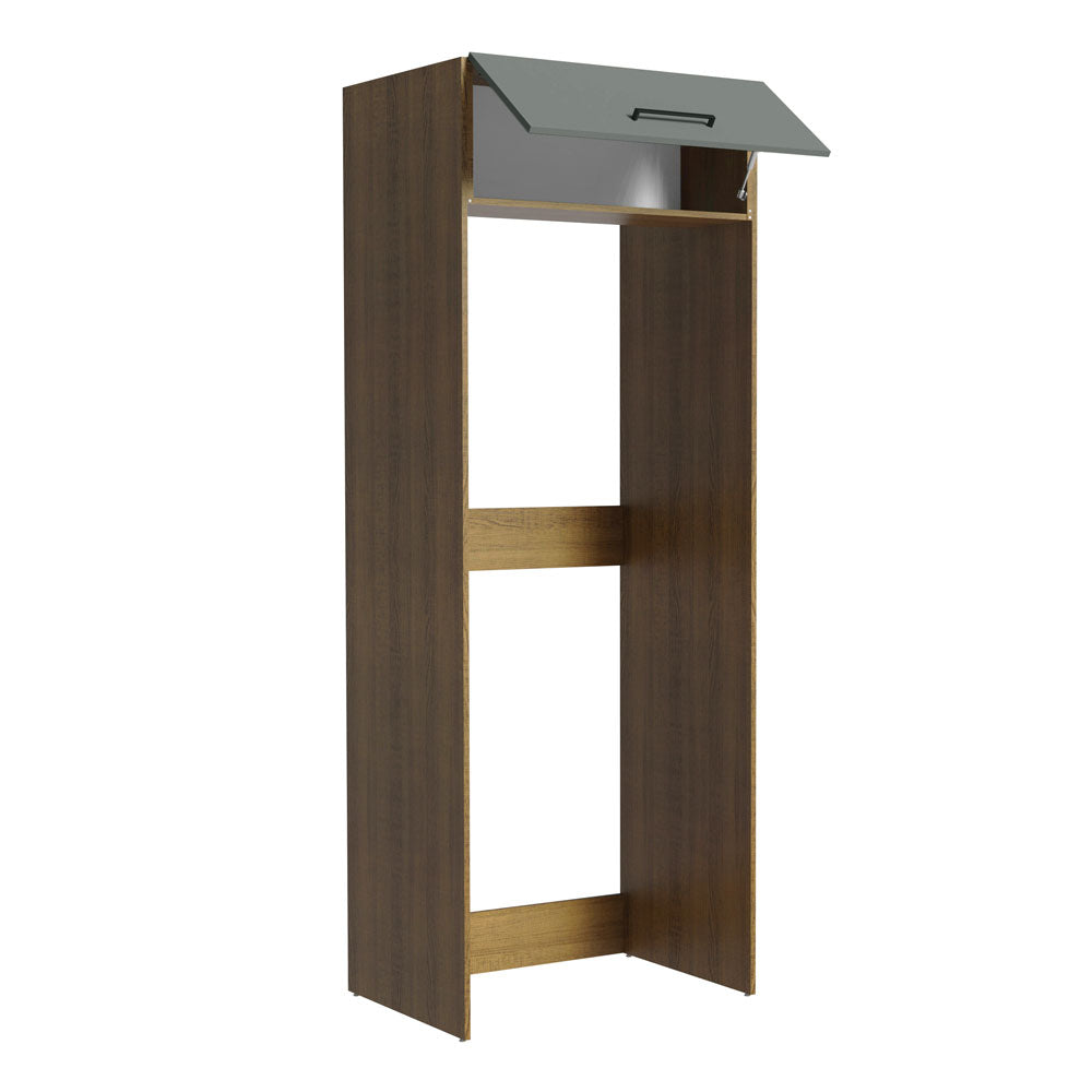 Mueble para empotrar Heladera Madesa Agata Puerta Rebatible
