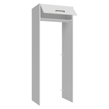 Mueble para empotrar Heladera 83 cm 1 Puerta Rebatible Blanco Agata Madesa