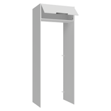 Mueble para empotrar Heladera 83 cm 1 Puerta Rebatible Blanco Stella Madesa