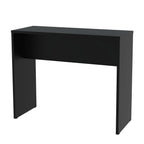Isla de Cocina con Barra Desayunador 115 cm Negro Madesa