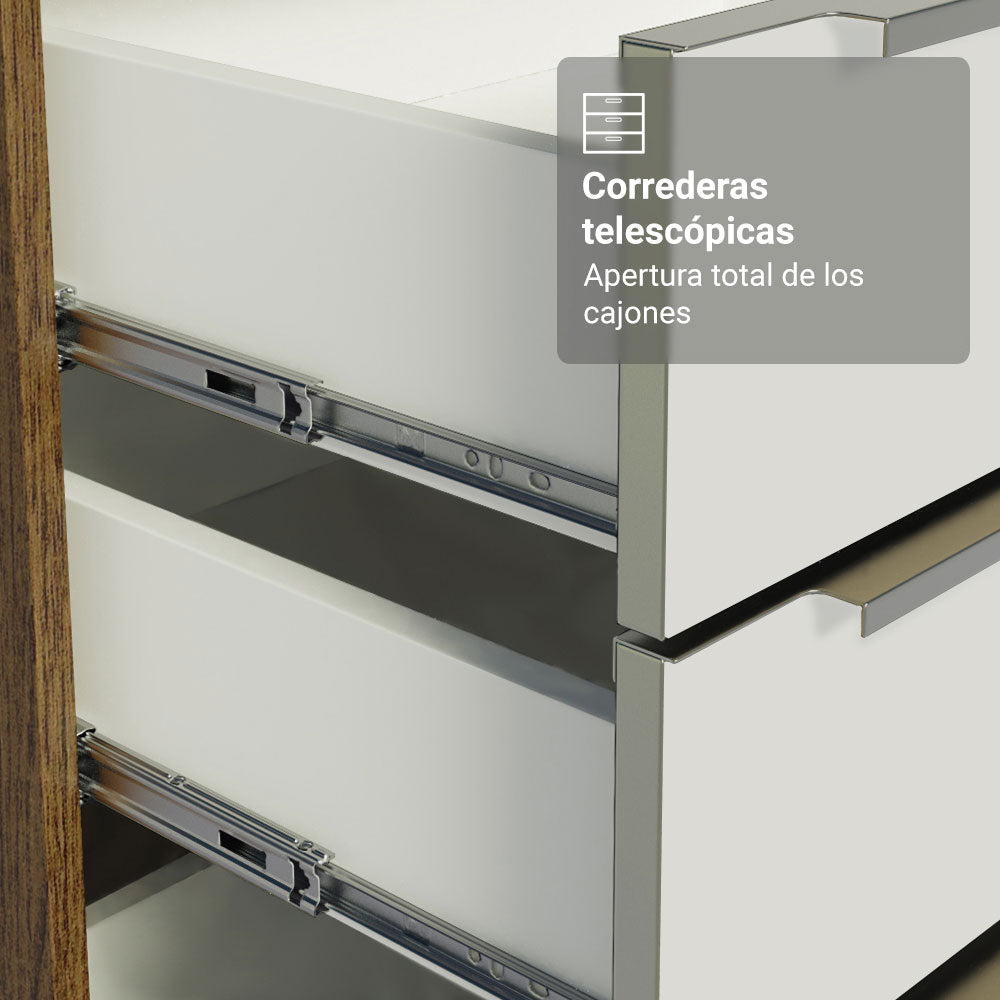 Combo completo de Cocina Esquinera Madesa Lux 566cm MB 01