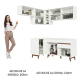 Combo completo de Cocina Esquinera Cocina Reims Madesa 332 BB