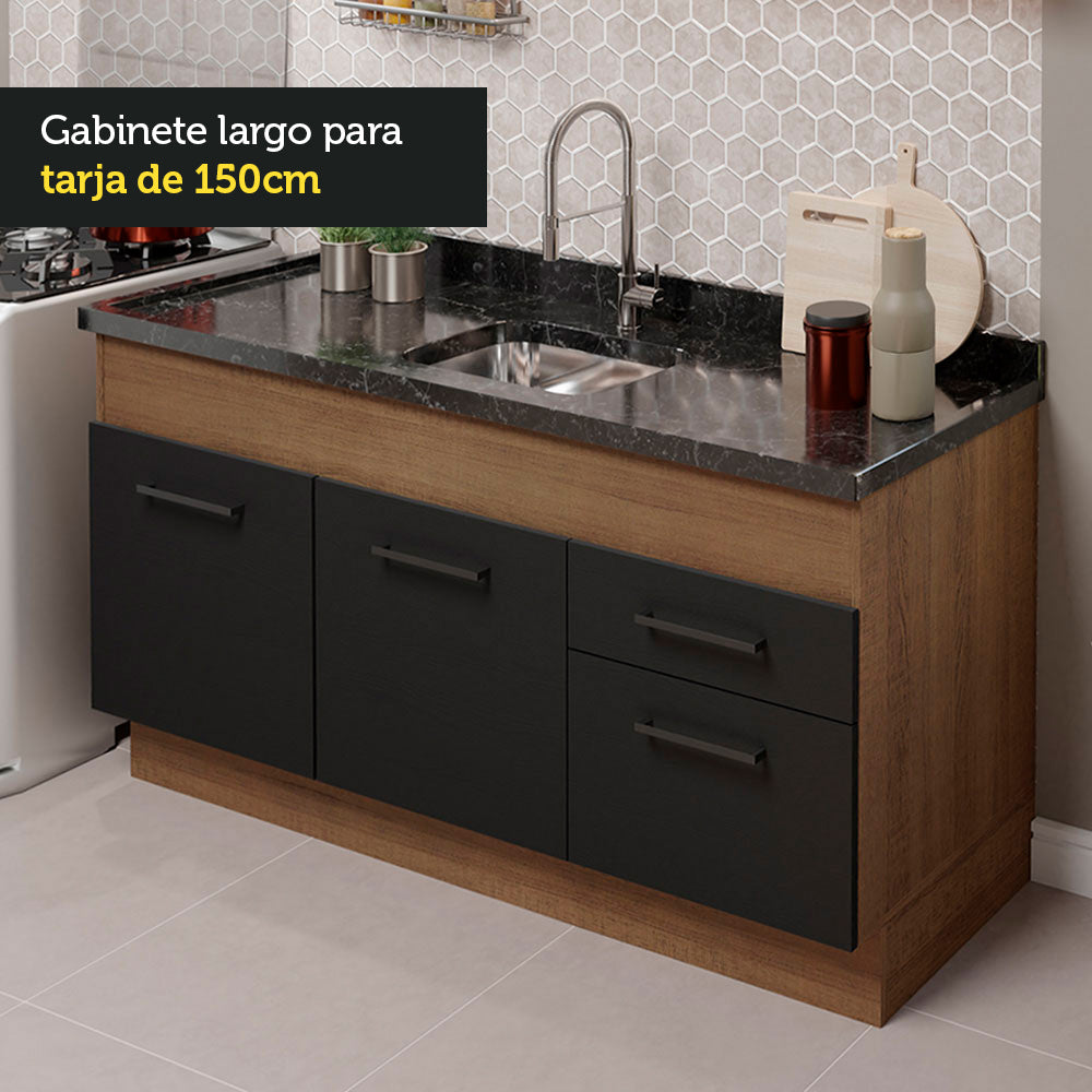 Combo de Cocina Madesa Agata 150cm MN 02