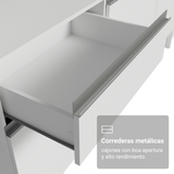 Combo Completo de Cocina 260 cm Blanco Diamante Madesa 02
