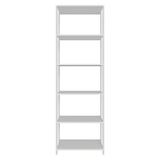 Mueble/Estante de Oficina Multiusos, 59 cm, 5 Baldas, Blanco
