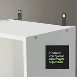Kit Madesa con 2 Estantes Librero 6908 Blanco