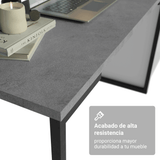 Conjunto Home Office 2 Placard Neo 1 Escritorio 2 Repisas Blanco Madesa