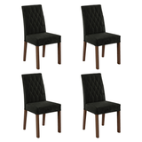 Juego de Comedor con Mesa y 4 Sillas Madesa Oxford Reale MN