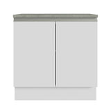 Mueble Modulo Para Baño Gabinete Lavabo Madesa 80cm BB