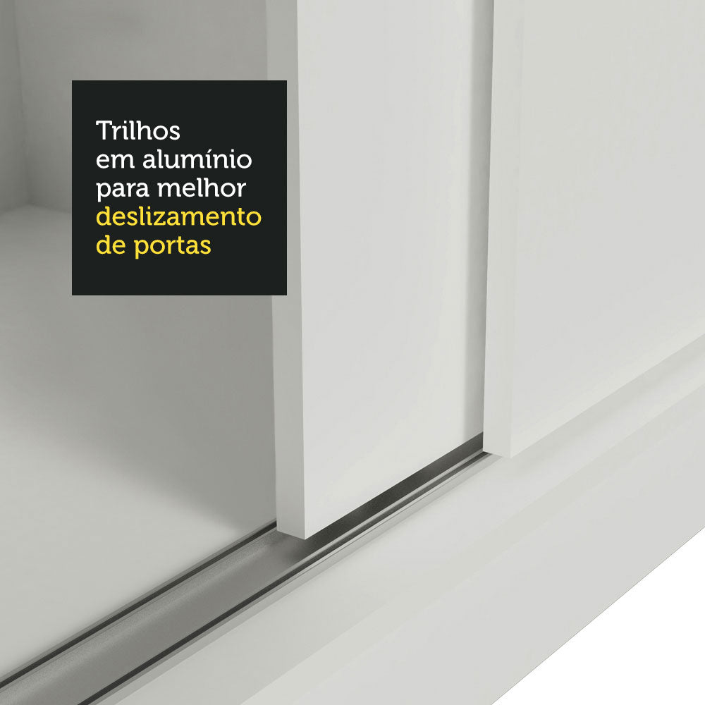 Placard Max 2 Puertas Corredizas Blanco