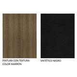 Kit 6 Sillas de Comedor 4290 Madesa Marrón/Negro