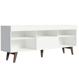 Rack para TV de hasta 75 pulgadas Lille Madesa 180 cm 1 Puerta Blanco
