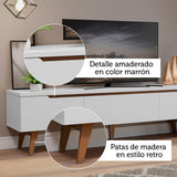 Rack para TV Reims Hasta 75 Pulgadas Blanco