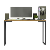 Mesa de Escritorio Industrial 120cm Marrón Madesa