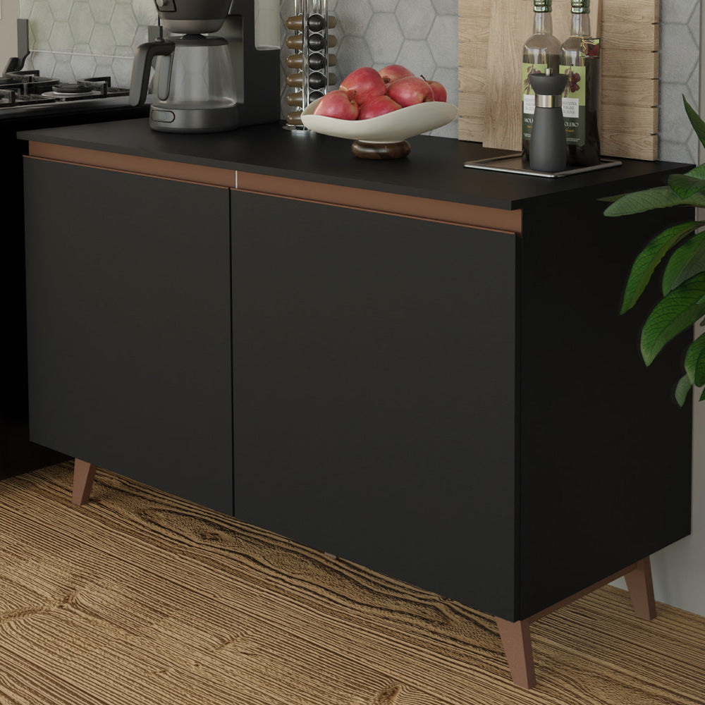 Combo completo de Cocina Reims 120 cm Negro