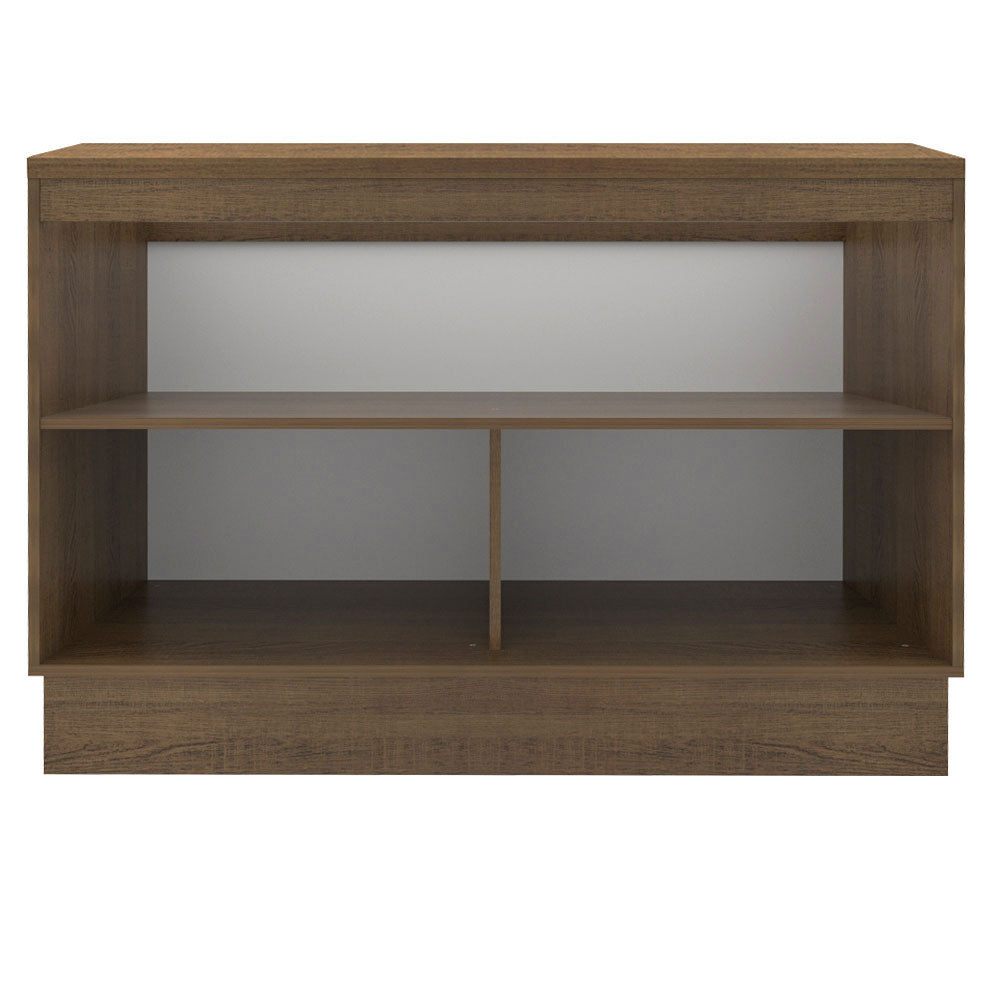 Bajo Mesada Cocina 120 x 60 cm 2 Puertas (Con Mesada) Marrón Glamy Madesa
