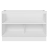 Bajo Mesada Cocina 120 cm x 60 cm, Sin cajones 2 Puertas Lux Blanco/Blanco