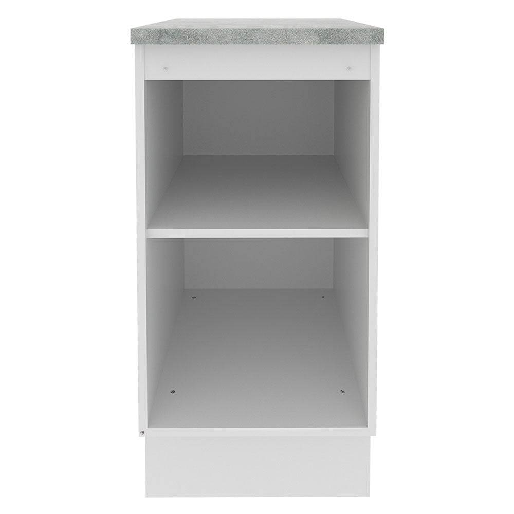Bajo Mesada Cocina 40 x 60 cm 1 Puerta (Con Mesada) Blanco Stella Madesa