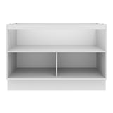 Bajo Mesada para Bacha 120 cm 2 Puertas (Sin Mesada y Bacha) Blanco/Crema Agata Madesa