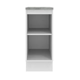 Bajo Mesada 35 cm 1 Puerta Agata Blanco