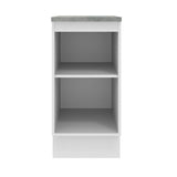 Bajo Mesada 40 cm 1 Puerta Agata Blanco