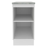 Bajo Mesada Cocina 40 cm 1 Puerta Blanco Stella Madesa