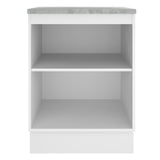 Bajo Mesada Cocina 60 cm 1 Puerta Blanco Stella Madesa