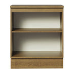 Bajo Mesada 70 x 52 cm 2 Puertas Marrón/Negro Glamy Madesa