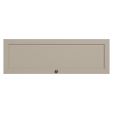 Alacena Cocina 100 cm 1 Pueta Abatible Marrón/Crema Vik Madesa