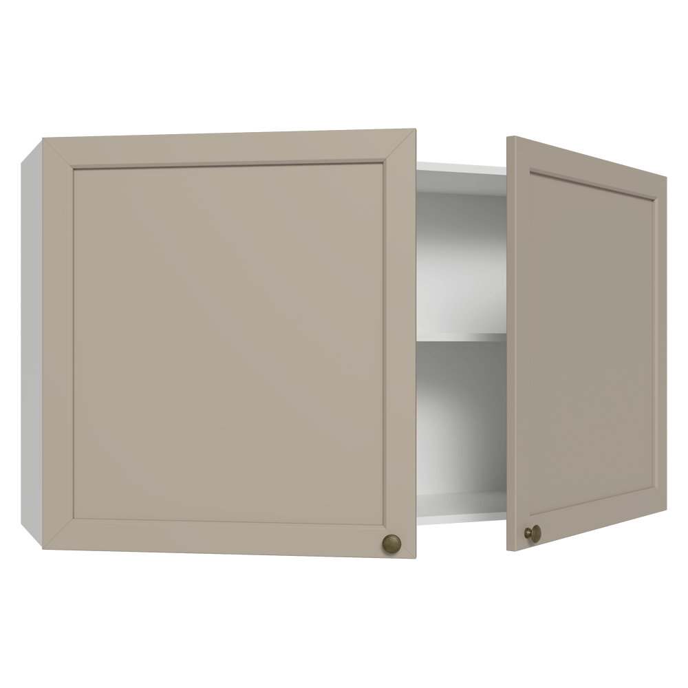 Alacena Cocina 120 cm 2 Puetas Blanco/Crema Vik Madesa