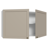 Alacena Cocina 120 cm 2 Puetas Blanco/Crema Vik Madesa
