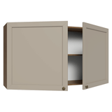 Alacena Cocina 120 cm 2 Puetas Marrón/Crema Vik Madesa