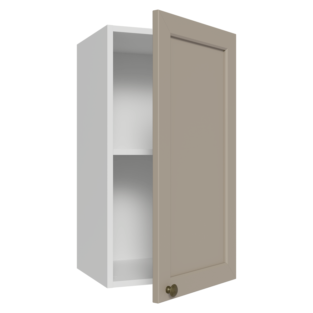 Alacena Cocina 35 cm 1 Pueta Blanco/Crema Vik Madesa