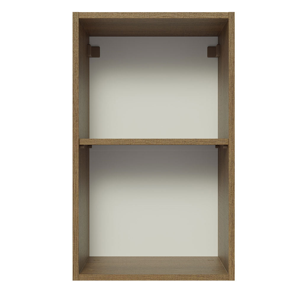 Alacena 40 cm 1 Puerta Marrón/Blanco Glamy Madesa