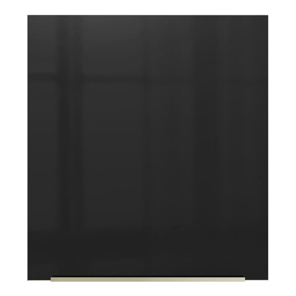 Alacena 60 cm 1 Puerta Lux Blanco/Negro