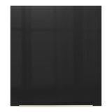 Alacena 60 cm 1 Puerta Lux Blanco/Negro
