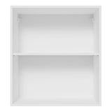 Alacena 60 cm 1 Puerta Glamy Blanco/Marrón